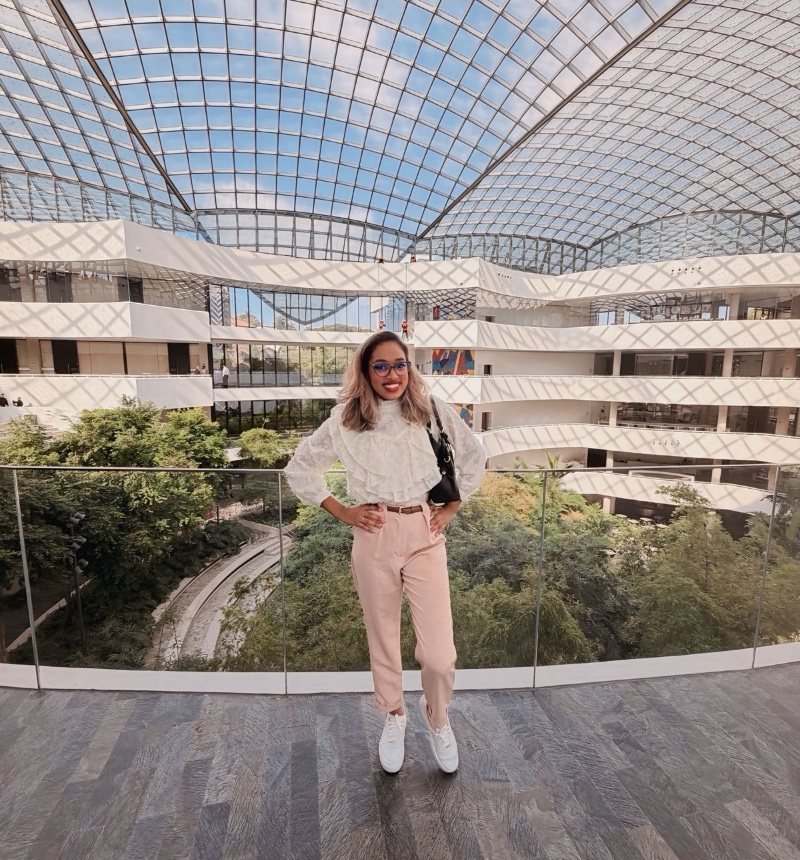 Gabriela Luiza no Hospital Israelita Albert Einstein